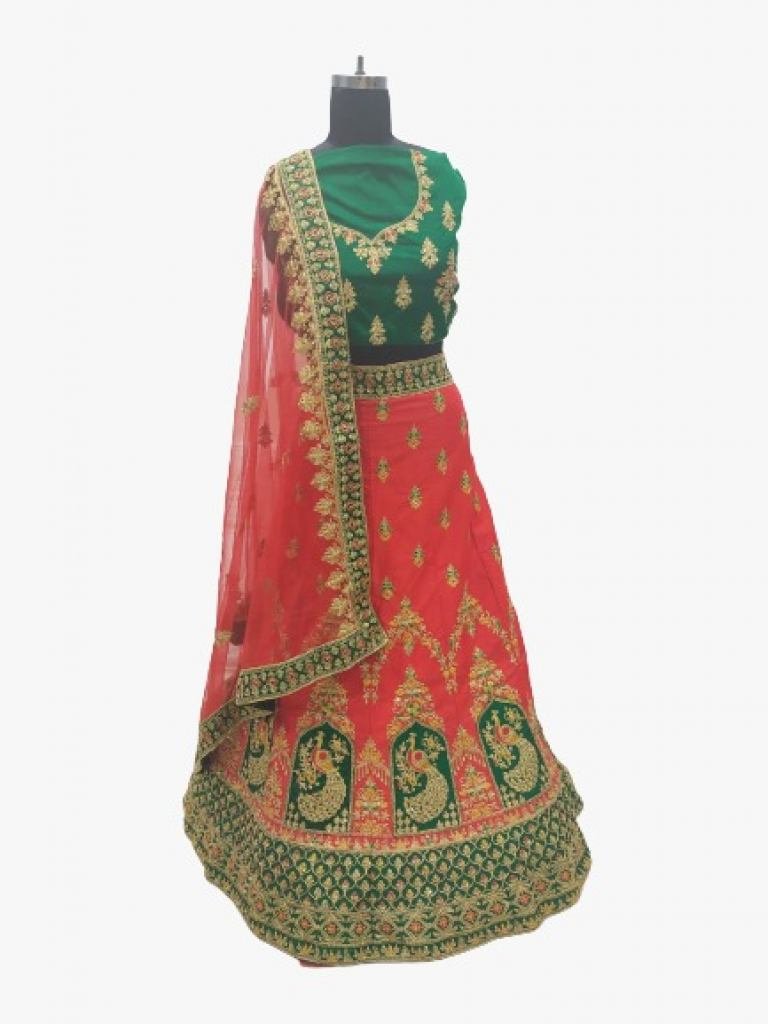 Santoon Heavy Embroidery Work Panetar Lehenga Choli