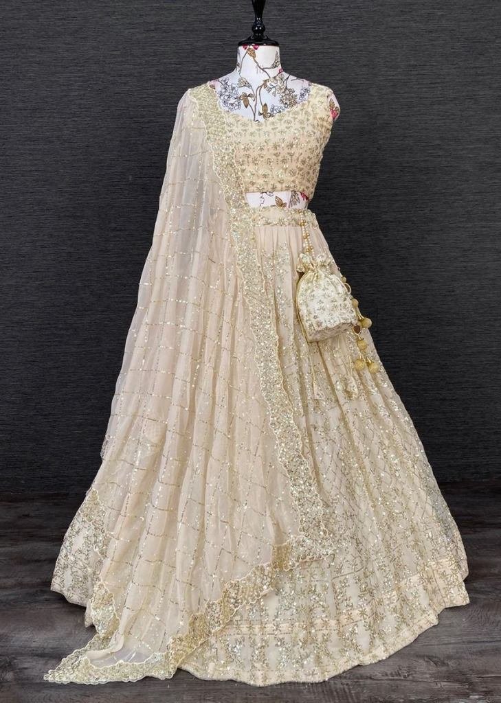 Shree sequins embroidered work Lehenga