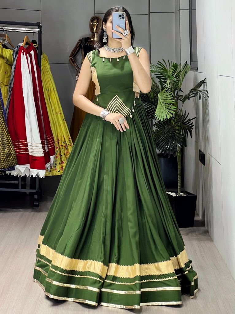 Fancy Navratri Lehenga Pure Rayon Cotton With Designer Top