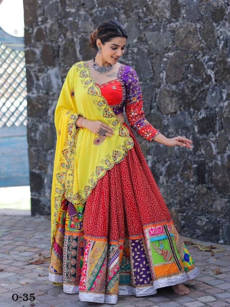 Navratri Special Digital Printed Multi Colour Chaniya Choli