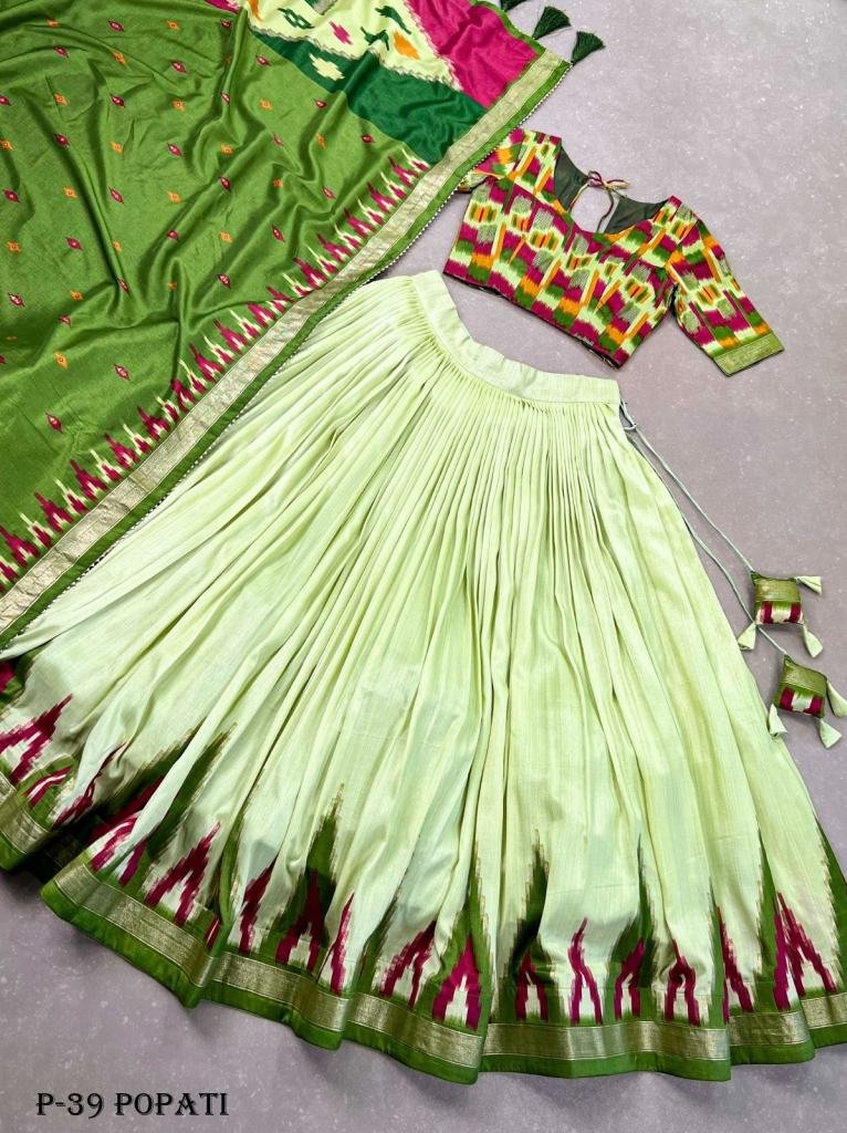 Popati Designer Lehenga Choli With Heavy Dupatta