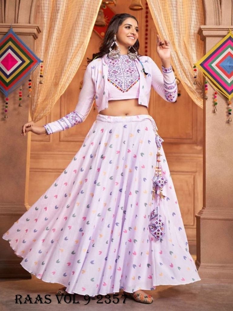 Raas Vol 9 Traditional Navaratri Chaniya Choli With Koti