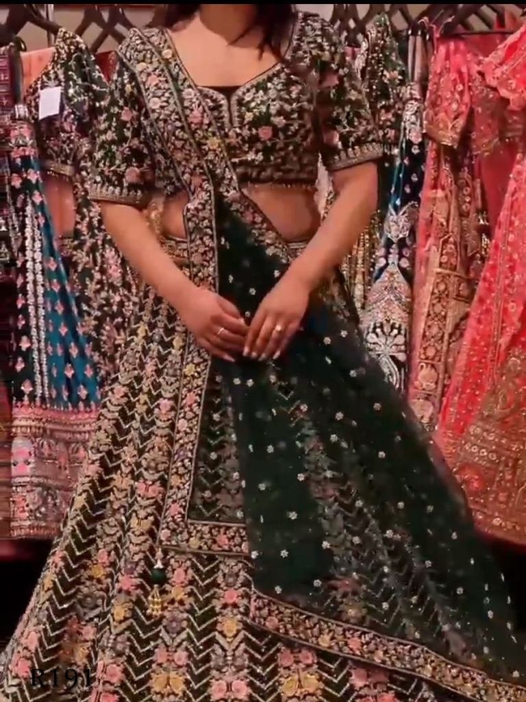 Semi Stitched Designer Sequence Work Lehenga Choli