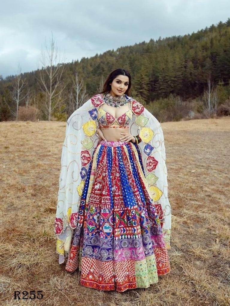 4 Mtr Flair Navratri Special Digital Printed Lehenga Choli