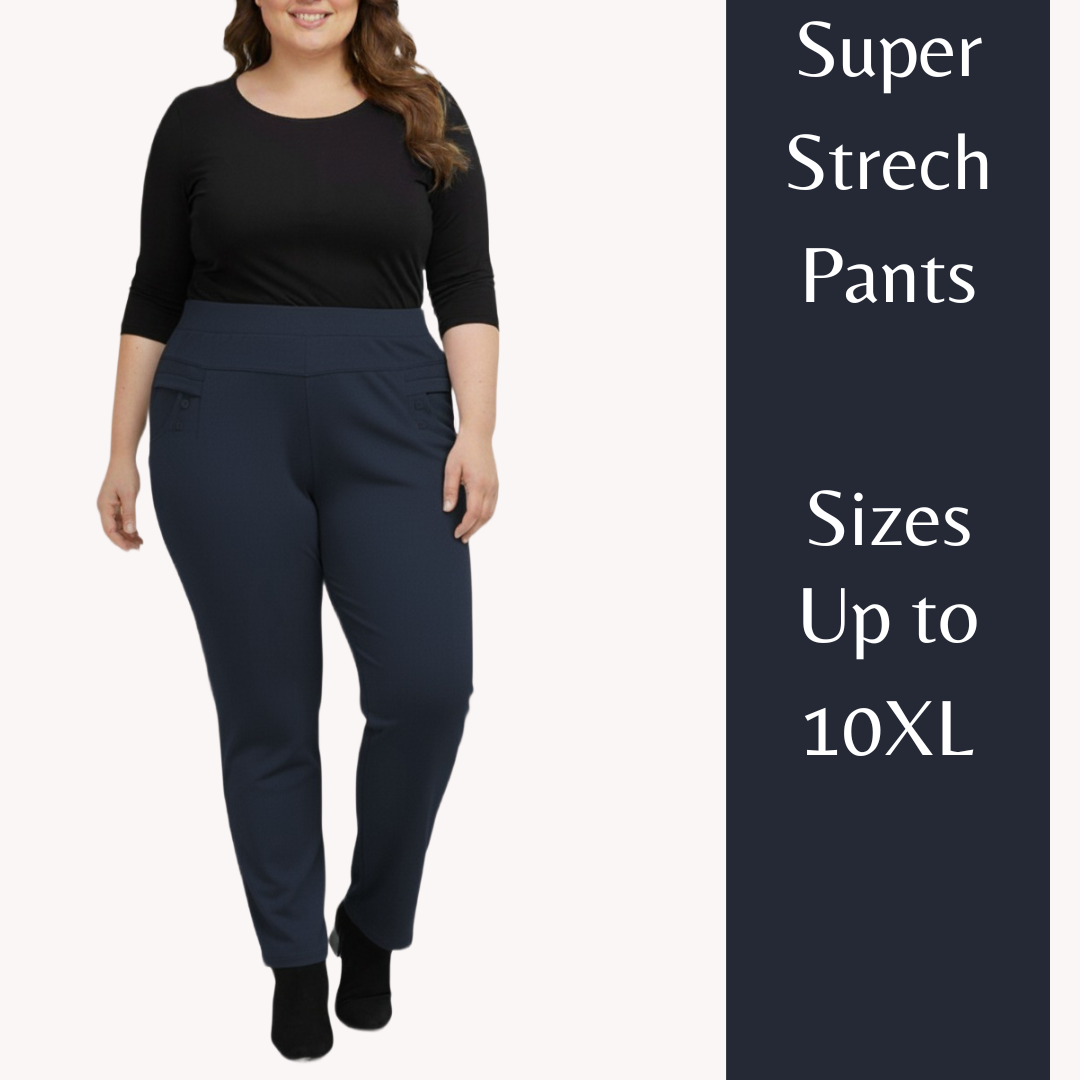 Stretchable Pants Bottom Navy Blue