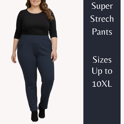 Stretchable Pants Bottom Navy Blue