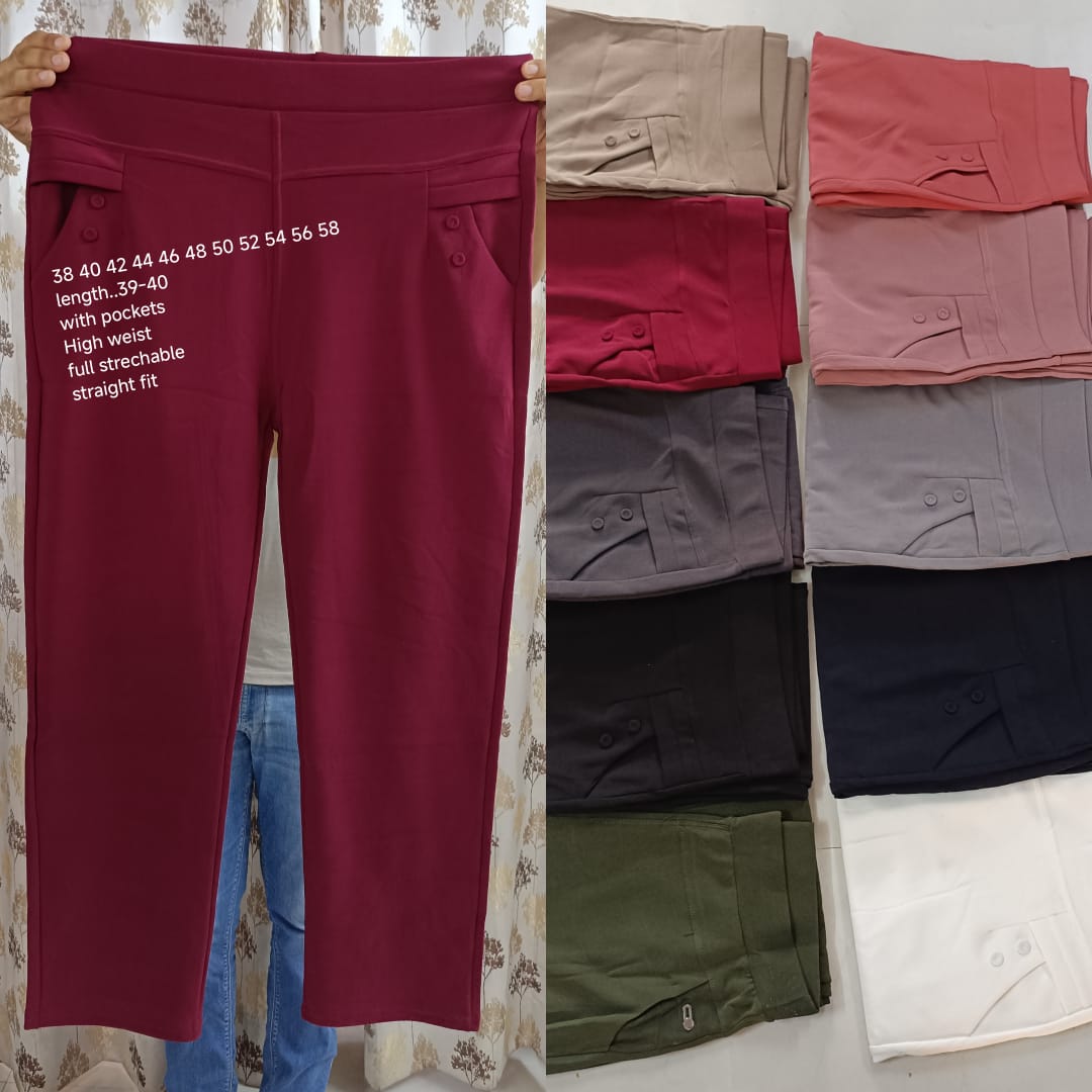 Stretchable Pants Bottom Wear