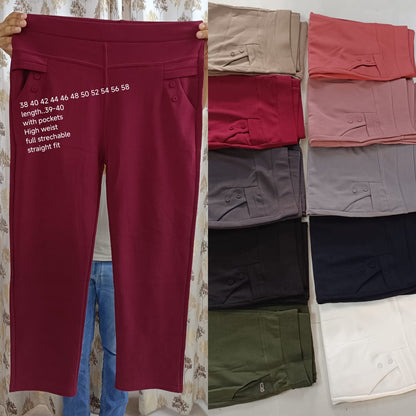 Stretchable Pants Bottom Wear