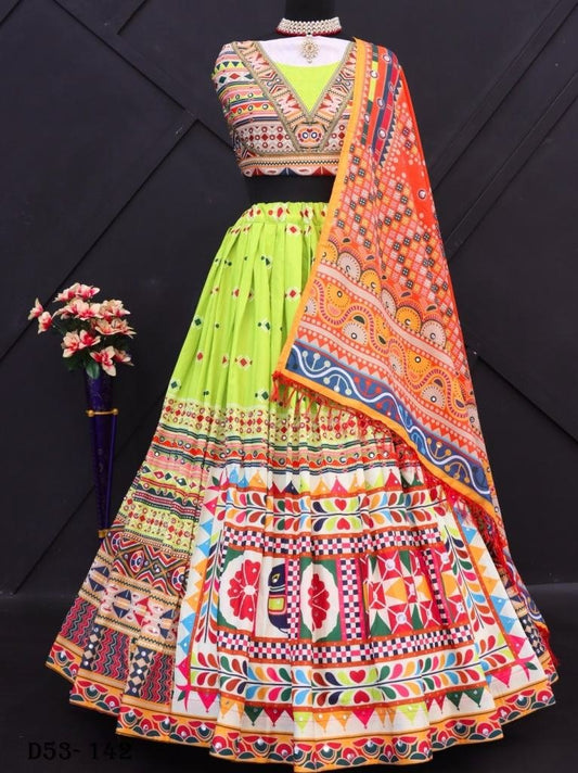 Colorful Traditional Navratri Chaniya Choli