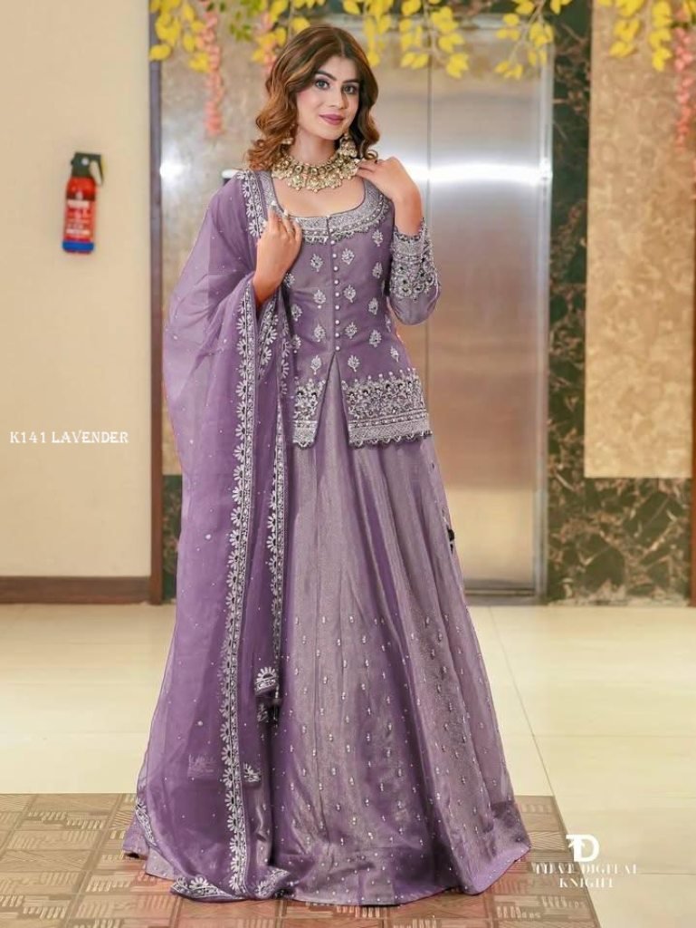 Dreamy Lavender Lehenga Perfect For Eid Festival