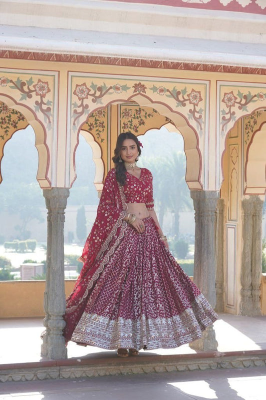 Artfully Crafted  Designer Lehenga Choli