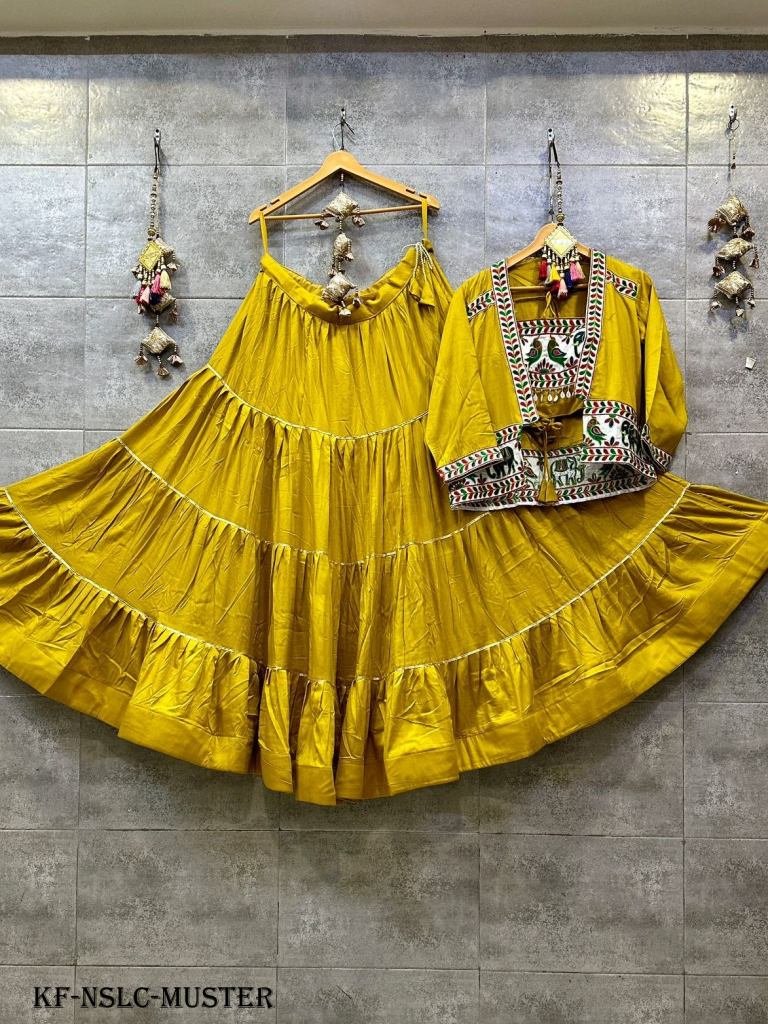 Muster Naratri Special Lehenga Choli