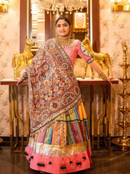 Special Mirror Work Navratri Lehenga Choli